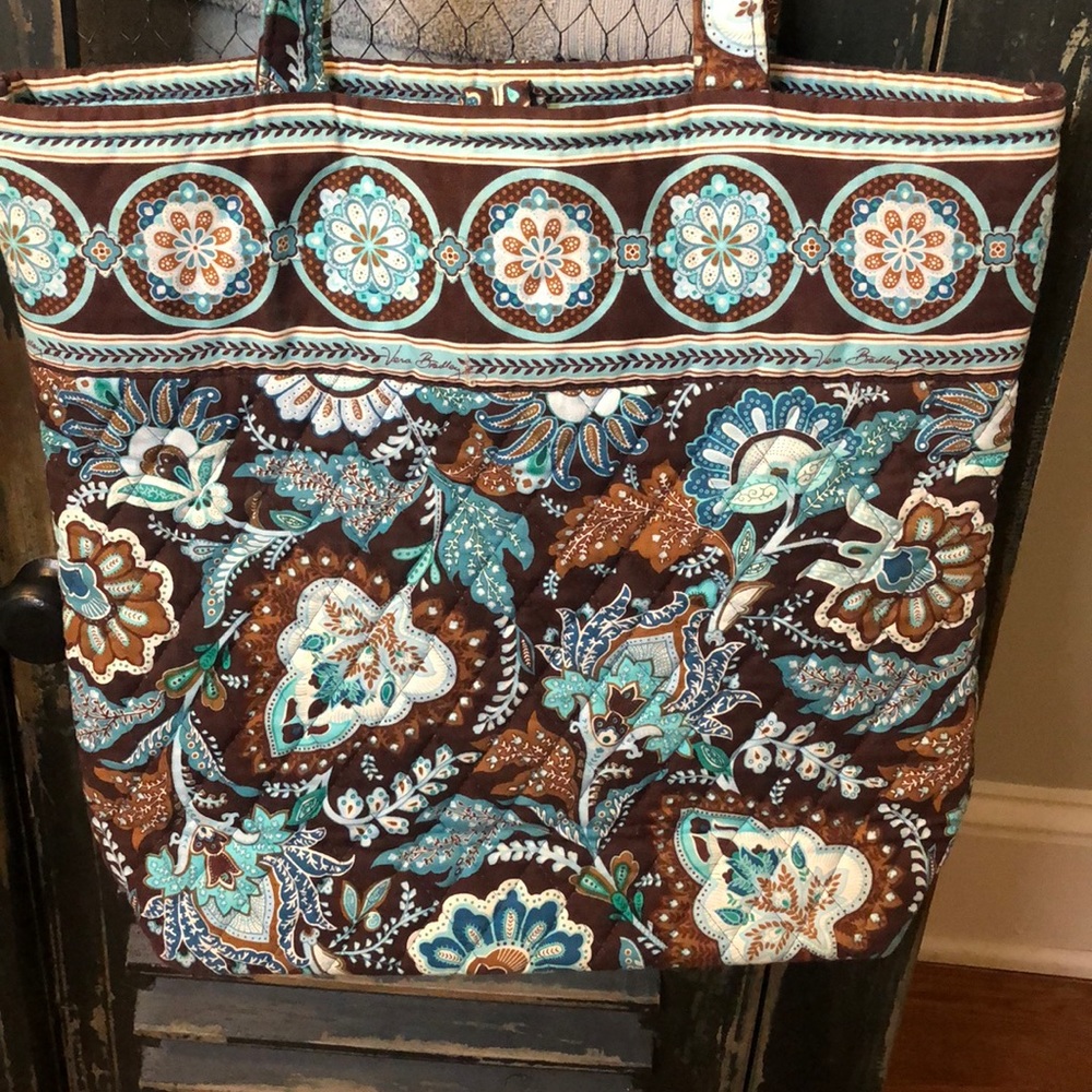 Euc Java Blue Tote - image 4